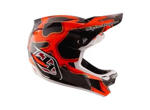 Troy Lee Designs D4 Carbon Red Bull Rampage helmet Dreamland Black