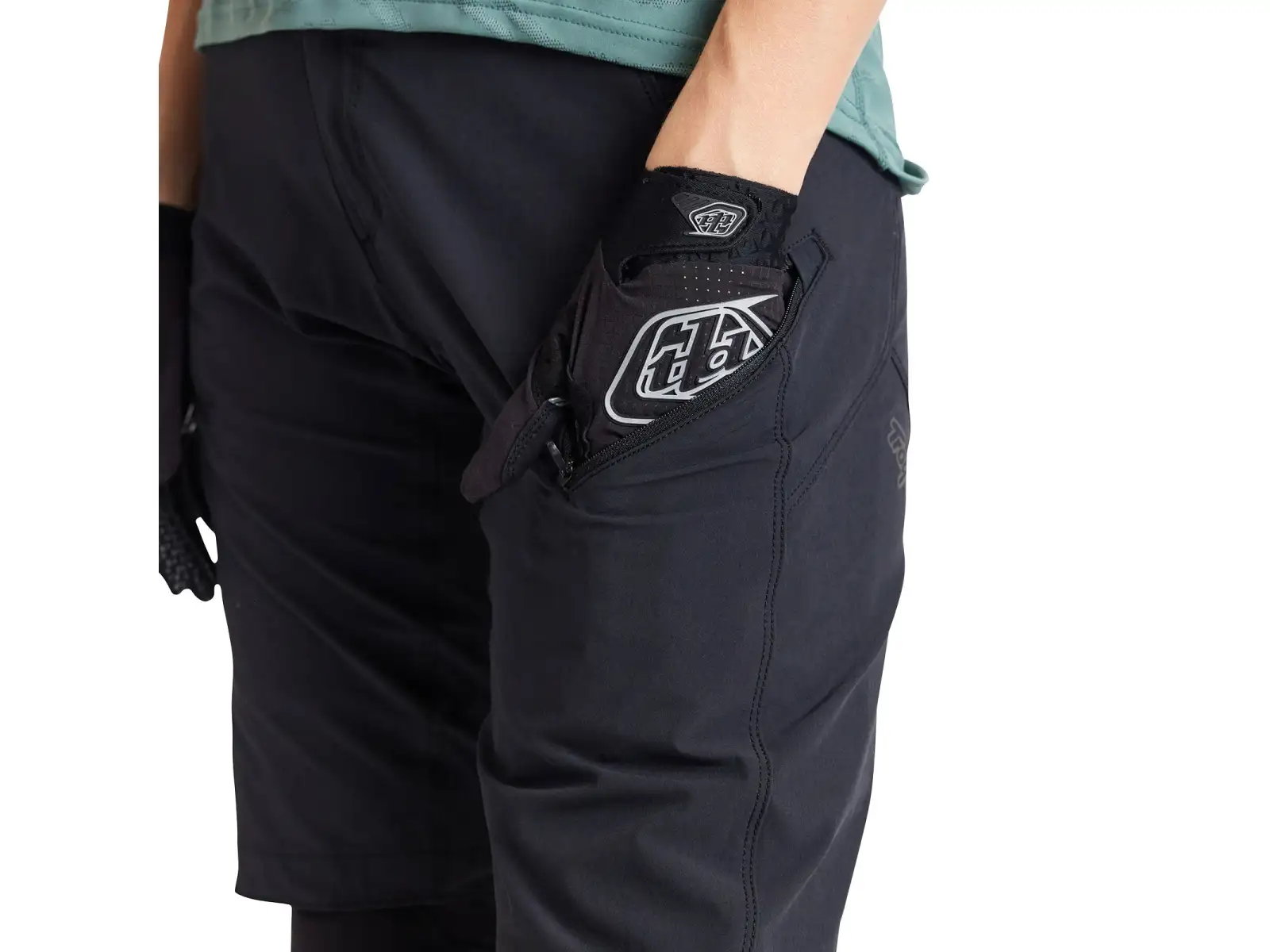 Troy Lee Designs Lilium women's shorts Solid black