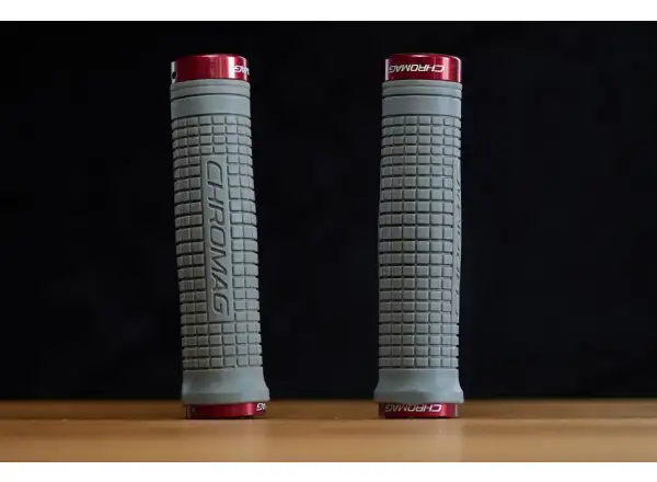 Chromag Squarewave XL grips grey/red