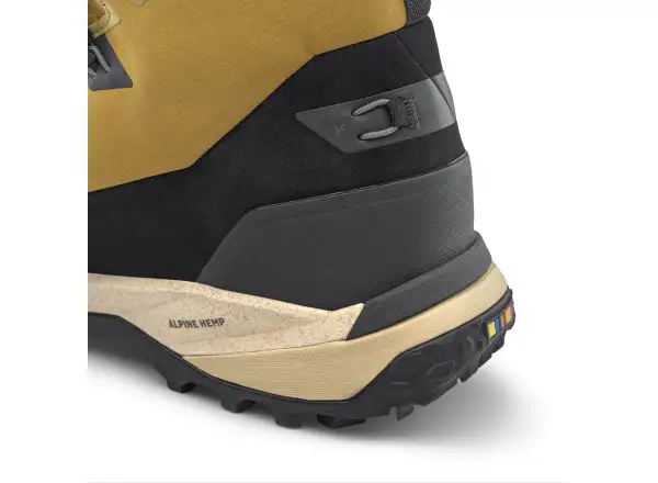 Salewa Puez Winter Mid PTX men's shoes Golden Brown / Black