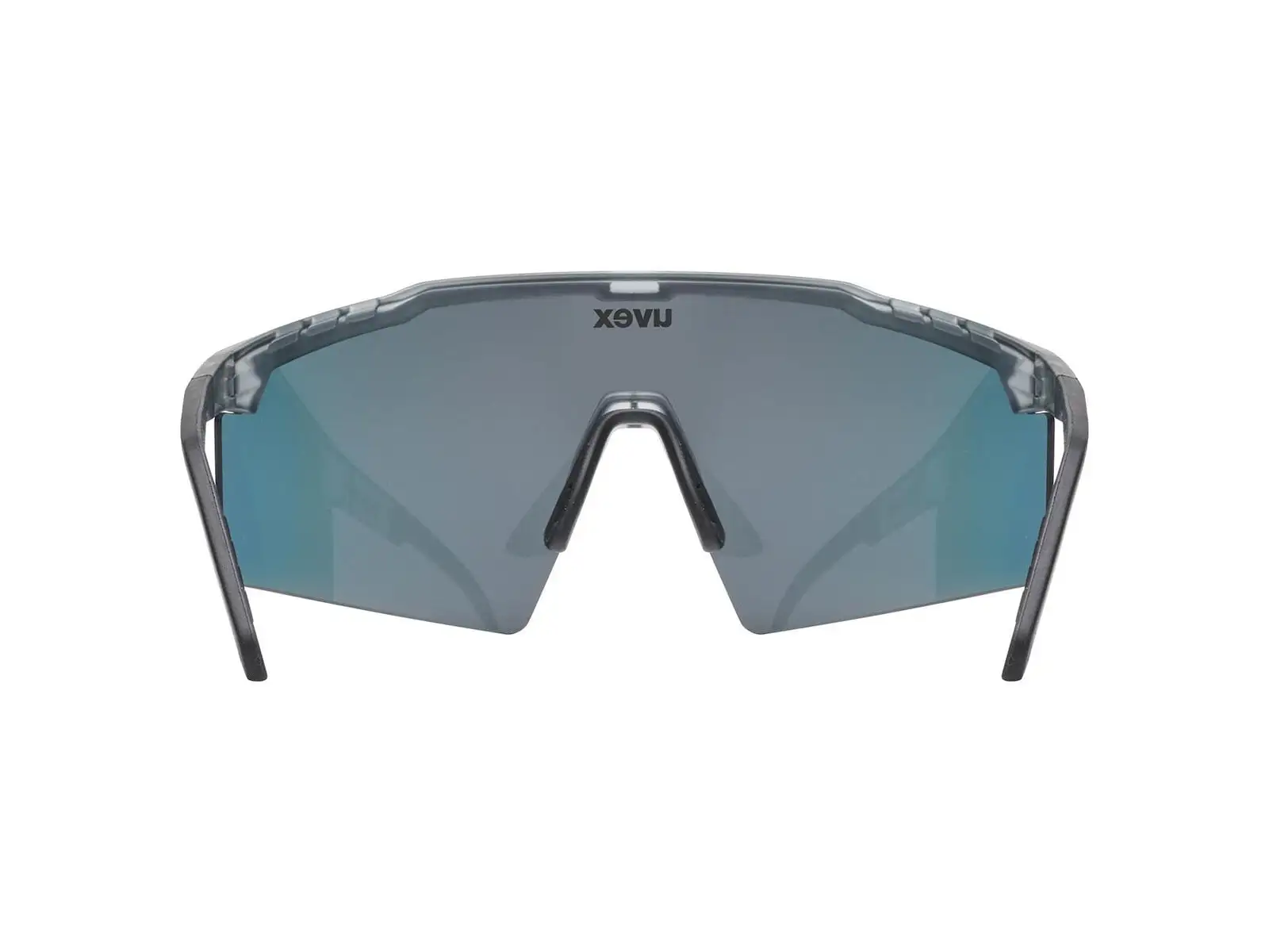 Uvex Flowline sunglasses Smoke Matt/Mirror Red
