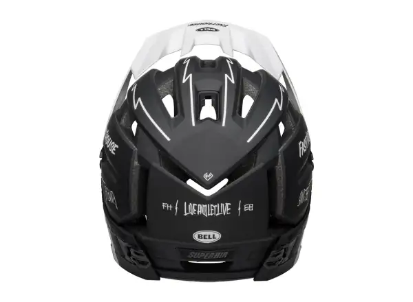 Bell Super Air R Mips helmet matte black/white fasthouse