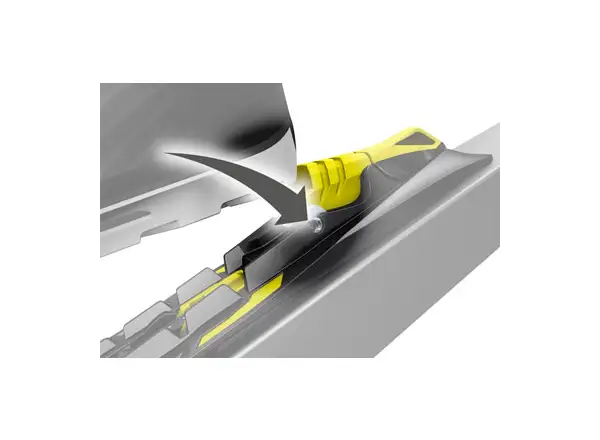 Fischer CONTROL STEP-IN IFP cross-country bindings for classic 23/24 yellow