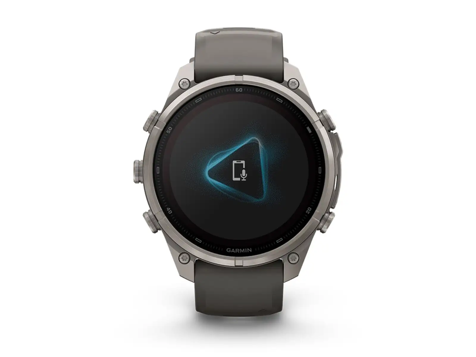Garmin Fénix 9 Pro inReach Solar 47 mm Titanium Pebble Gray/Silver Gray