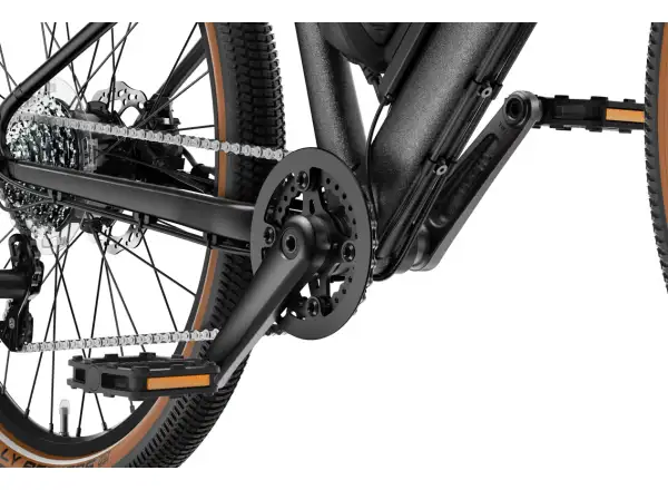 Woom Explore e 5 kids electric bike Graphite Grey