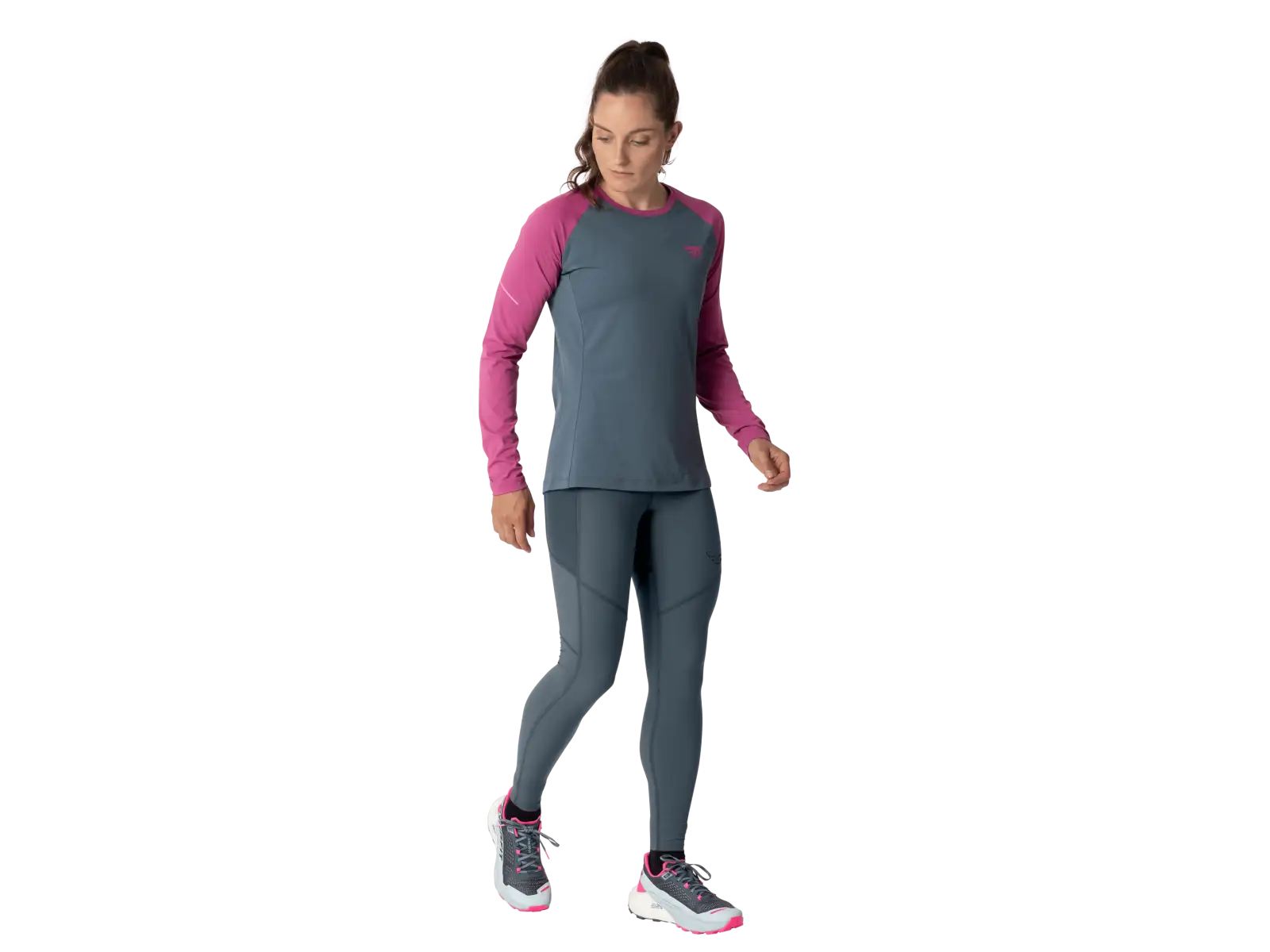 Dynafit Alpine Pro women's long sleeve T-shirt Magenta