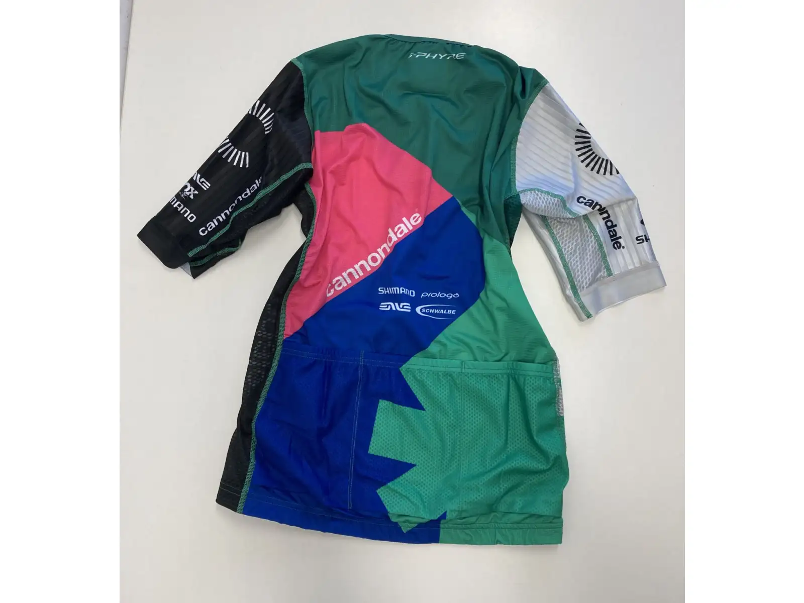Cannondale CFR S-Phyre men's jersey green/blue