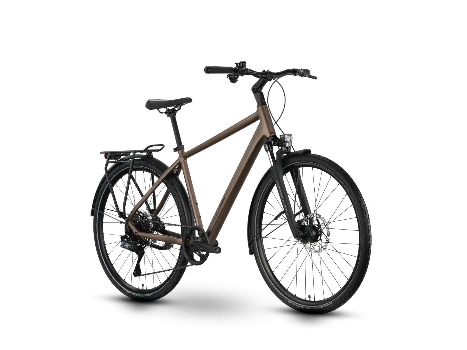 Raymon Zayn Auto Diamond trekking bike Mushroom/Black