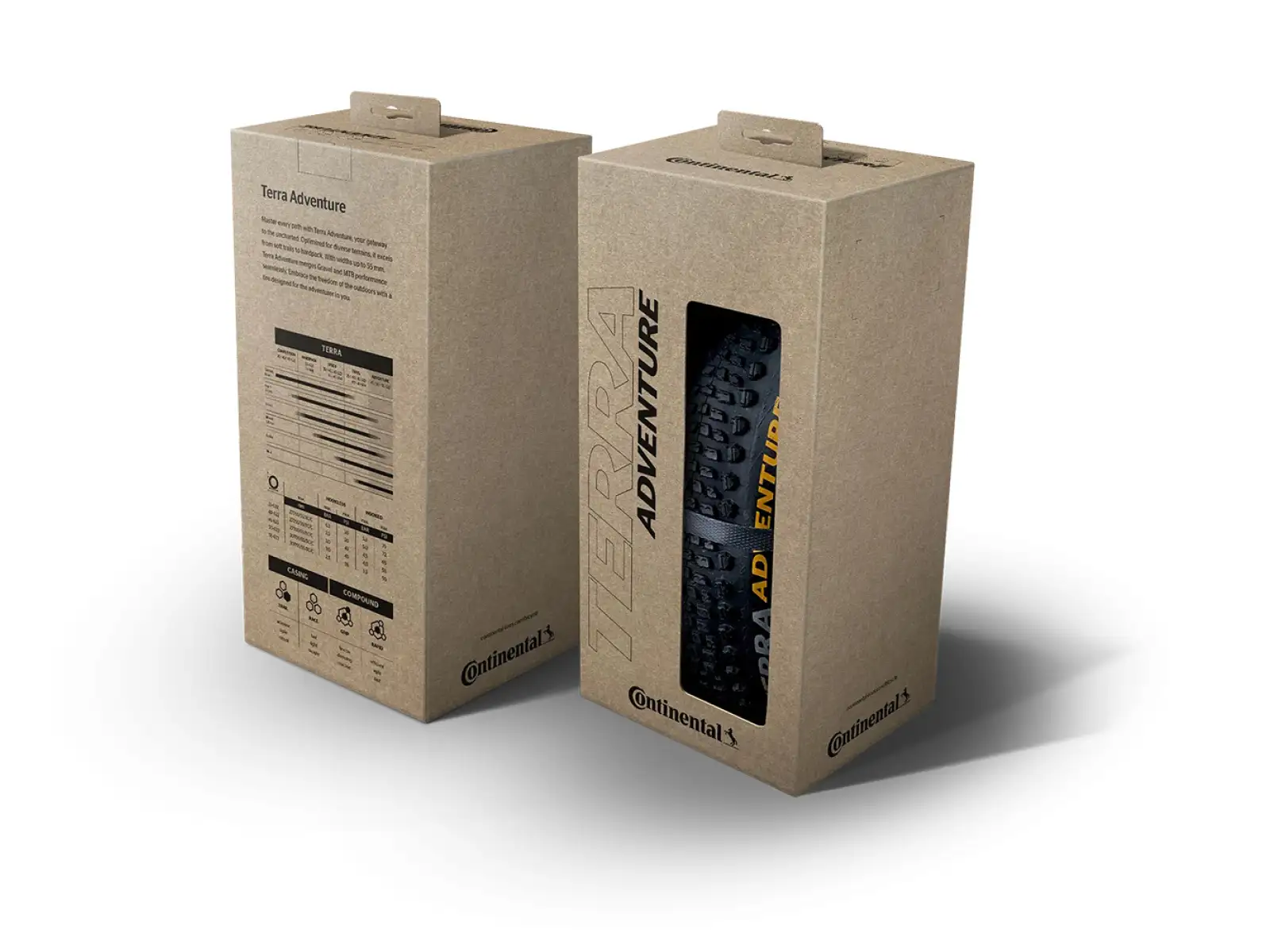 Continental Terra Adventure TLR, E-25 45-622 tire kevlar