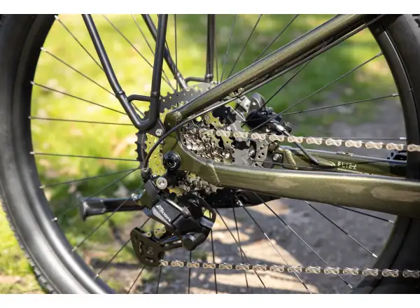 Rock Machine eBlizz B70T mountain e-bike Gloss Dark Forest