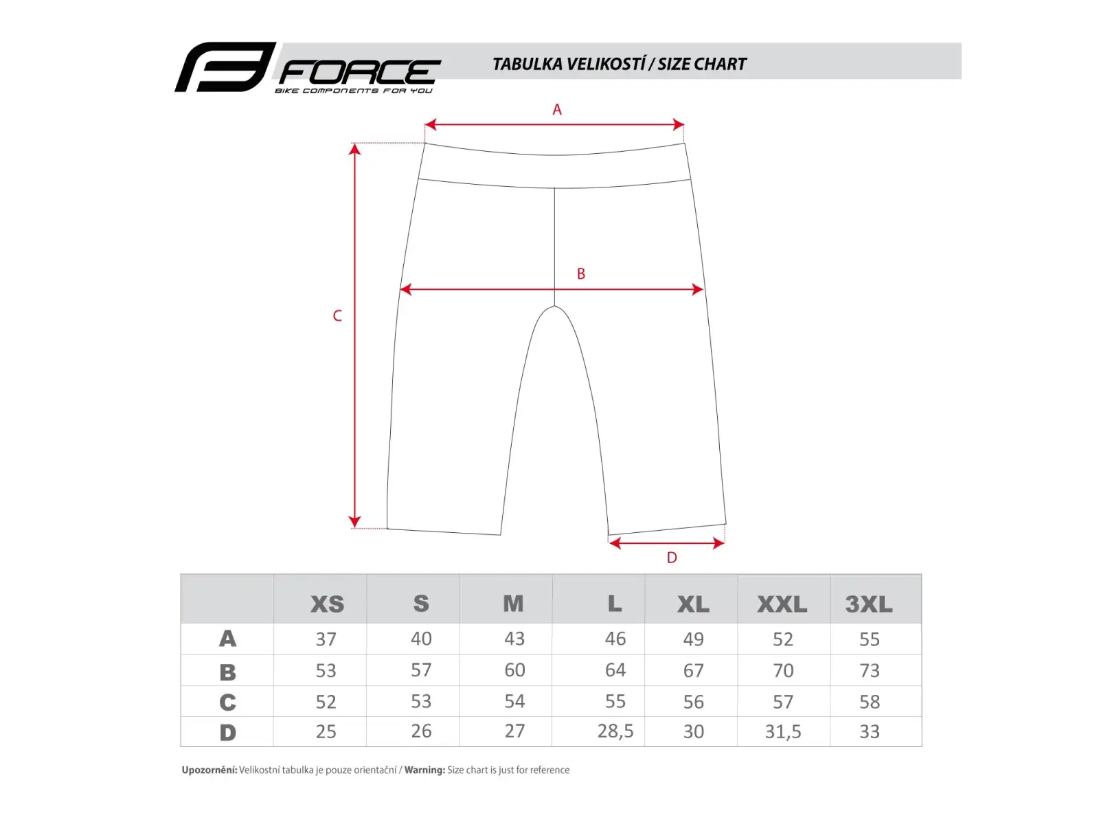Force Blade men's MTB shorts without liner black