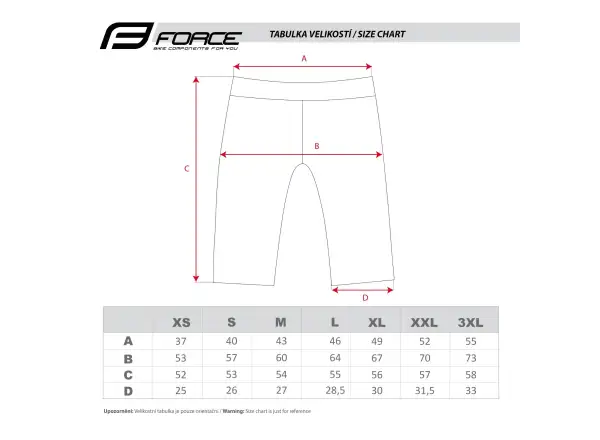 Force Blade men's MTB shorts without liner black