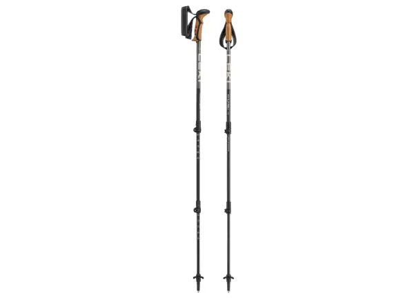 Khumbu Lite trekking poles black-pale clay light-dark anthracite