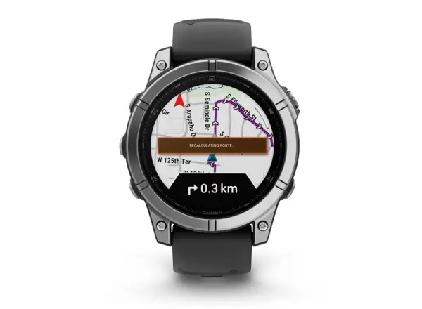 Garmin fenix E - 47 mm AMOLED smart watch Slate Grey Steel