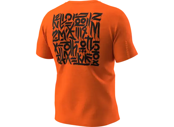 Dynafit Trail men's running T-shirt short sleeve Ultra Orange
