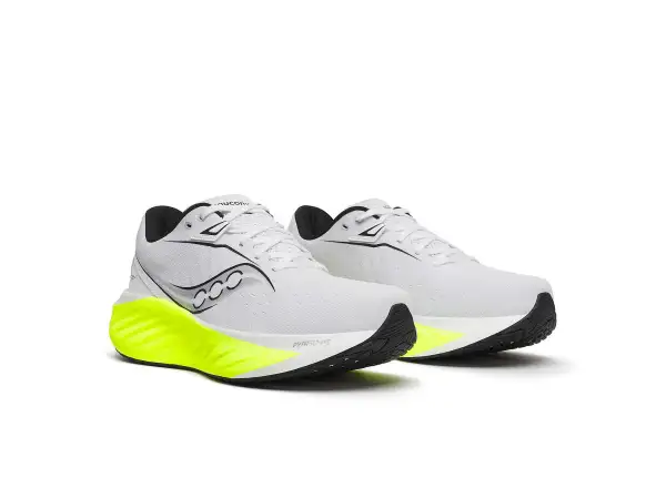 Saucony Triumph 22 men's running shoes White/Citron