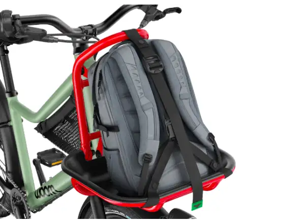 Woom 4 NOW children's bicycle 16" Moss Green/Formular Red