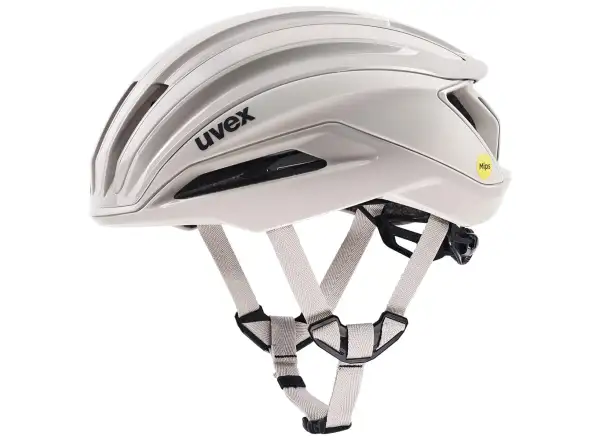 Uvex Surge Areo MIPS road helmet Warm Grey Matt