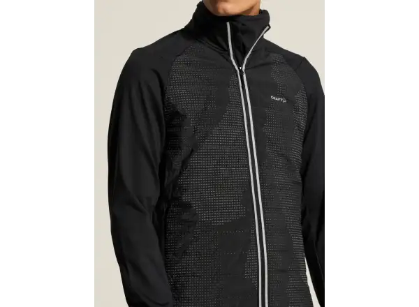 CRAFT SubZ Lumen men's running jacket black