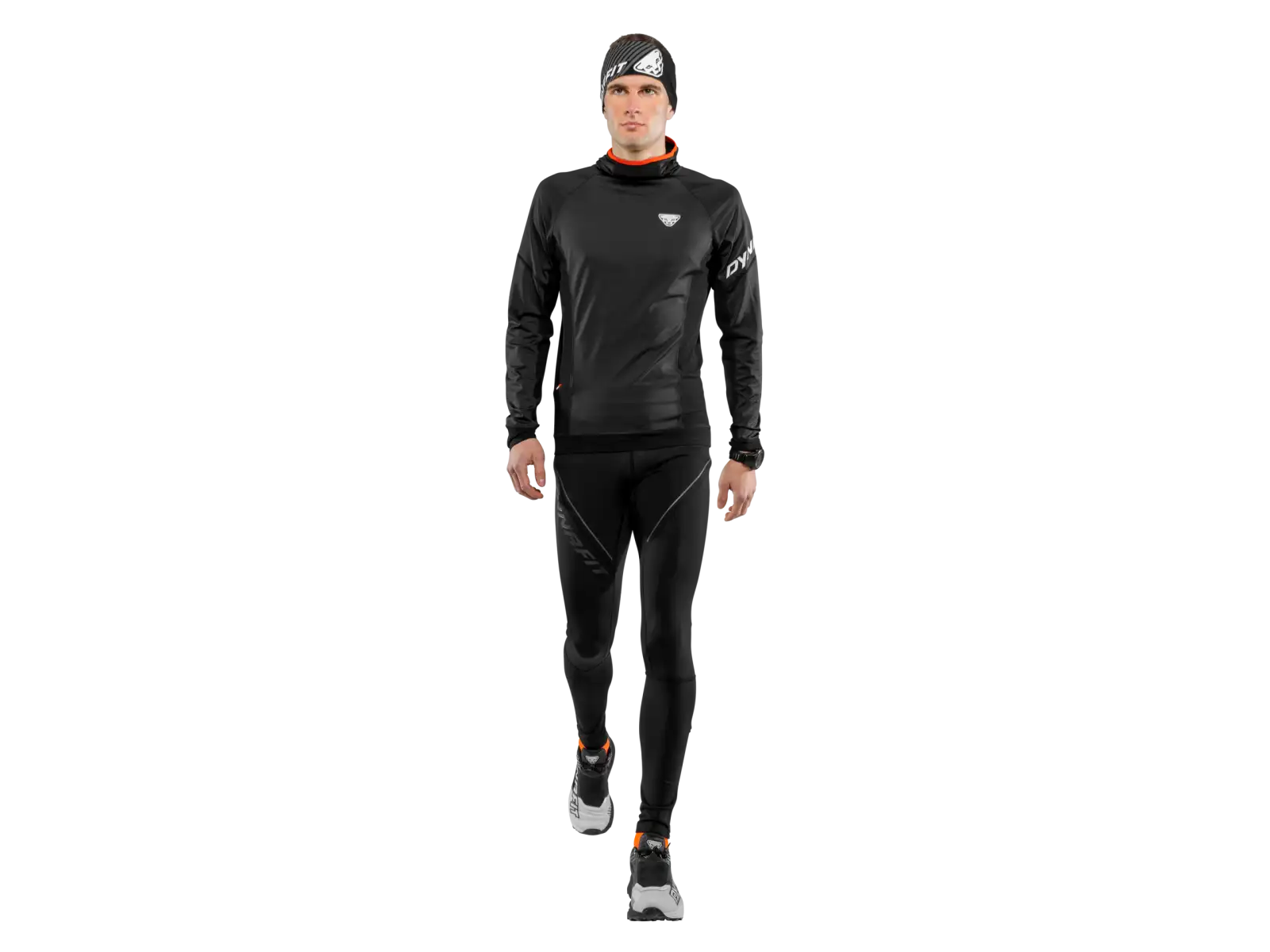 Dynafit Winter Running Tights men's running leggings Black Out