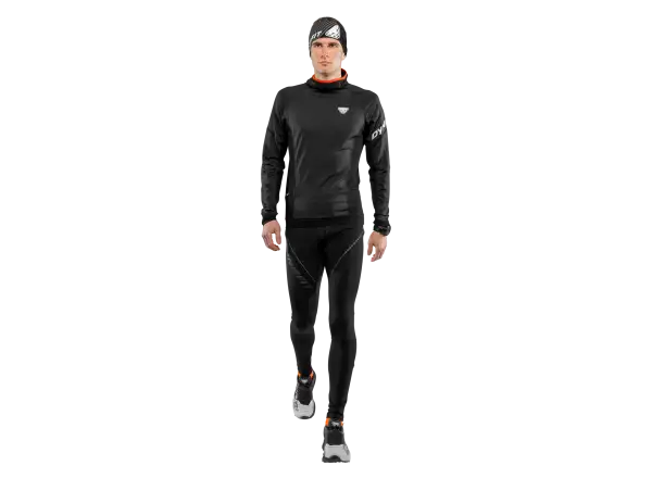 Dynafit Winter Running Tights men's running leggings Black Out
