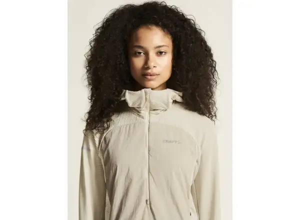 Craft SubZ Light Hood women's jacket beige
