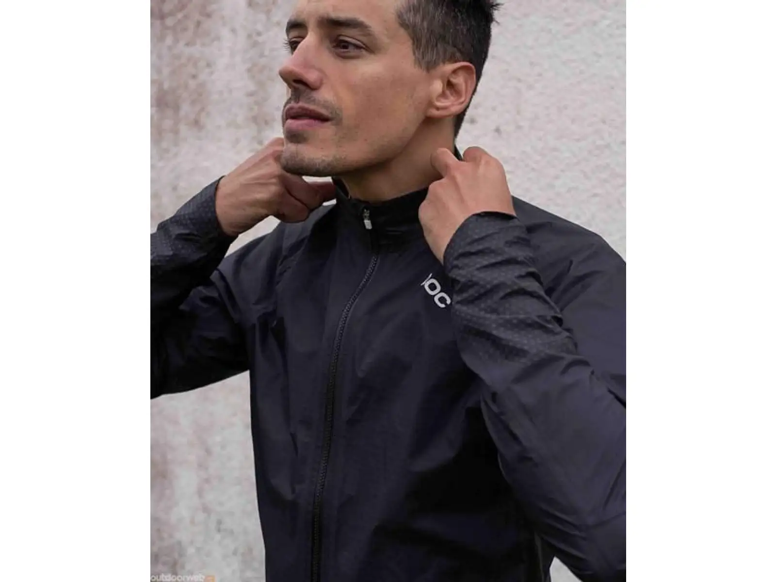 POC Haven Rain men's jacket Uranium Black