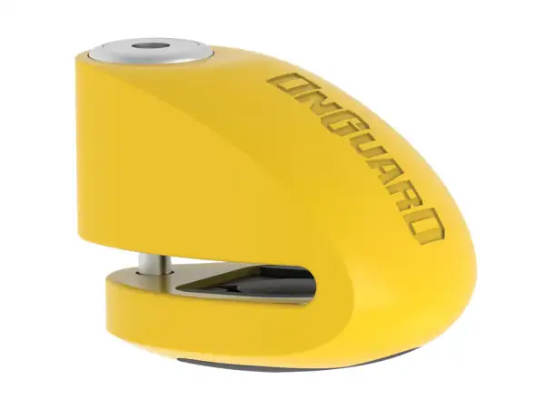 ONGUARD disc lock with alarm pin 6 mm yellow