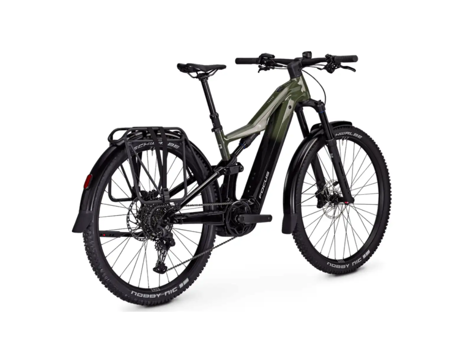 Focus Thron2 6.7 EQP mountain e-bike 600 Wh Urbangreen/Magicblack