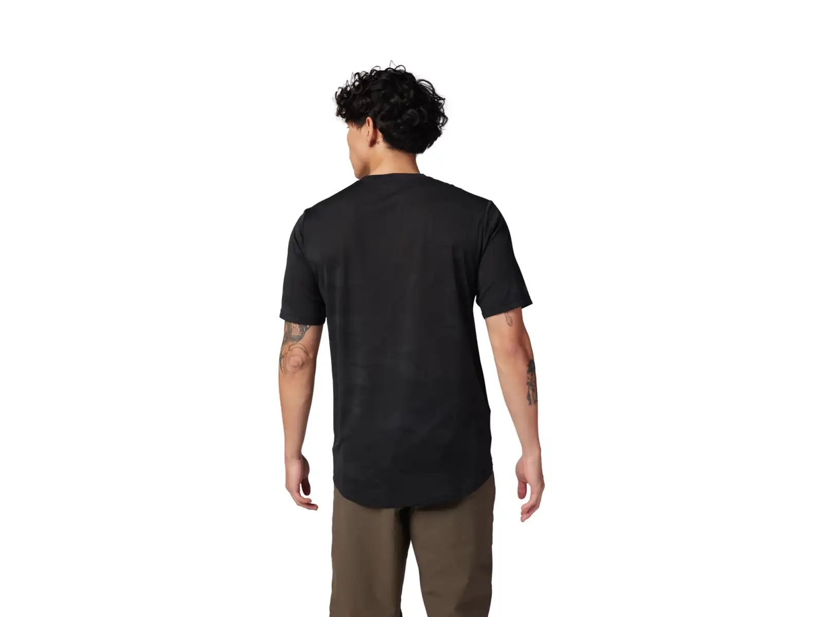 Fox Ranger TruDri men's jersey short sleeve Black