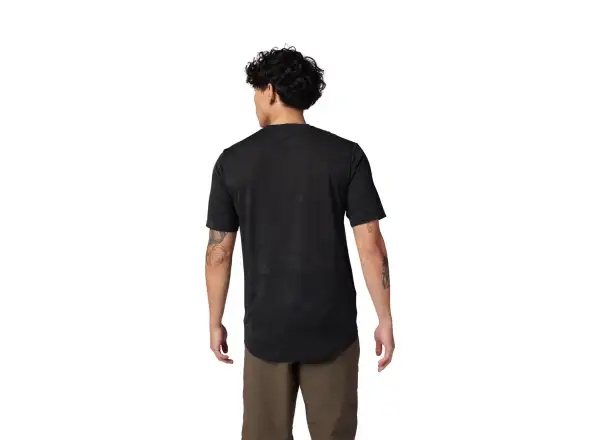 Fox Ranger TruDri men's jersey short sleeve Black