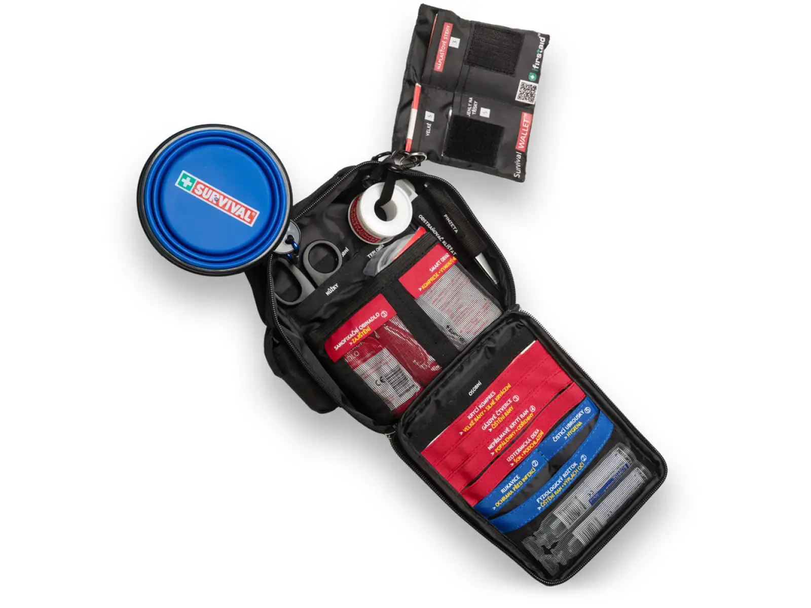 Survival First Aid Kit PET professional first aid kit