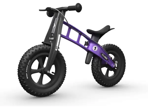 First Bike FAT children's balance bike Violet