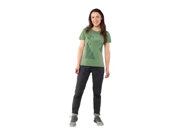 Dynafit X Simon Charriere women's T-shirt Sage/Chamonix