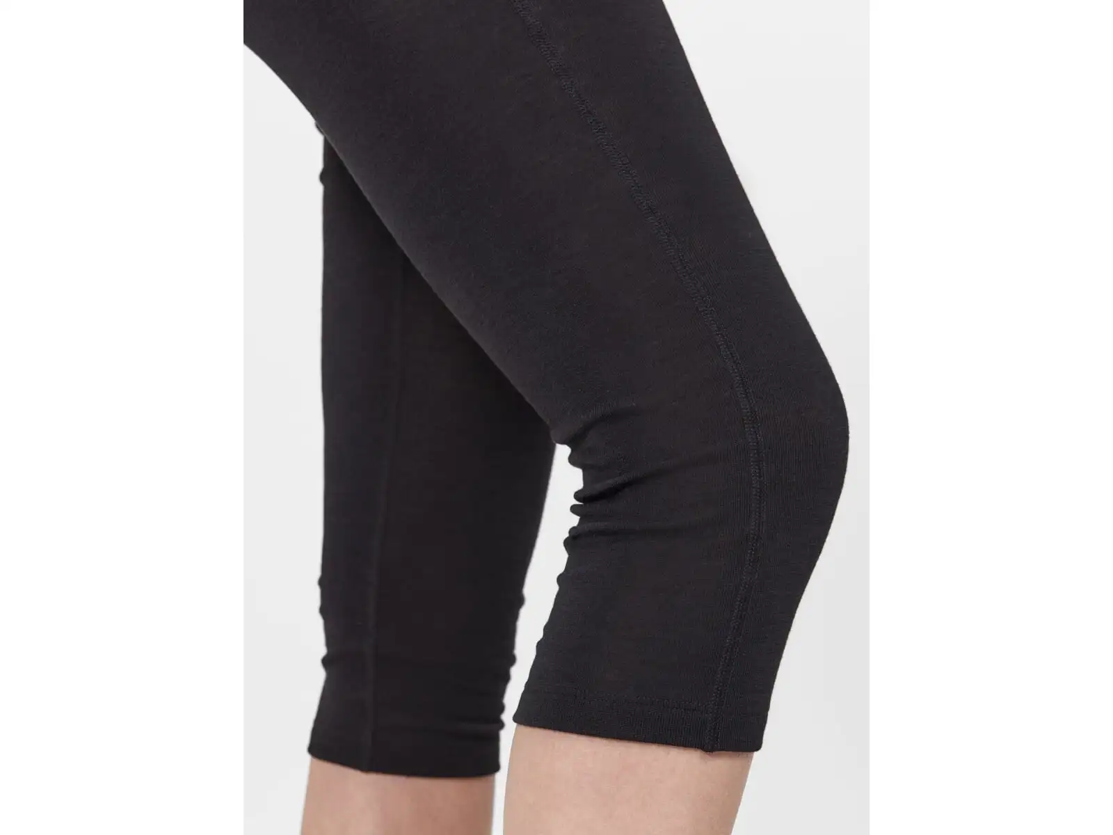 Craft ADV Wool Merino women's base 3/4 pants black