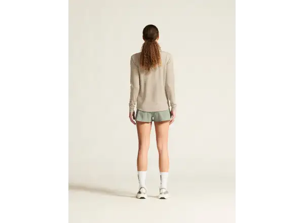 Craf Wool Waffle women's long sleeve shirt beige