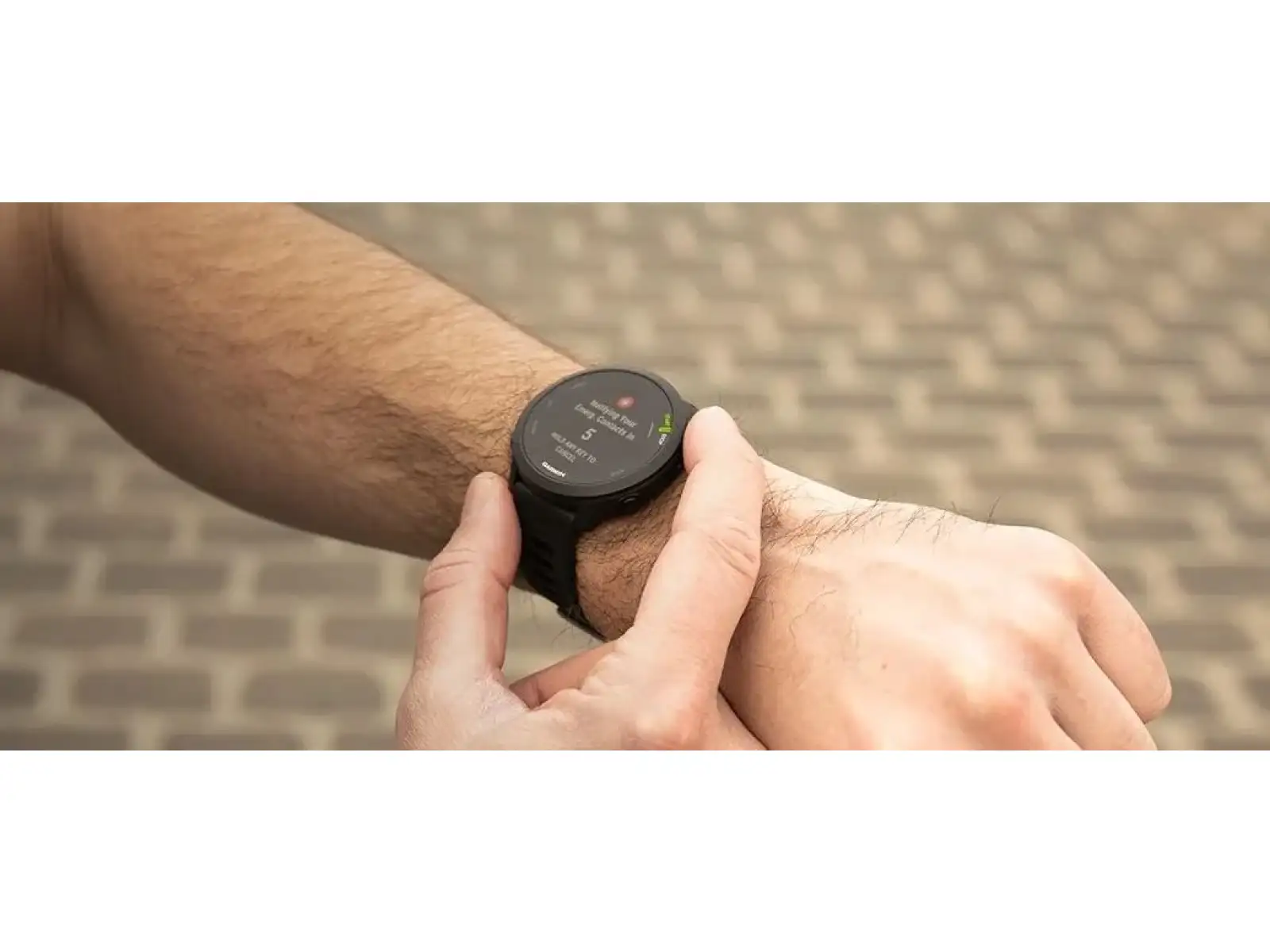 Garmin Forerunner 55 smart watch Black