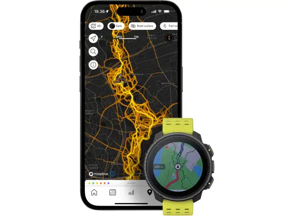 Suunto Vertical smart watch Black Lime