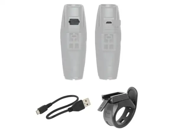 Force Shark 700LM USB front light black