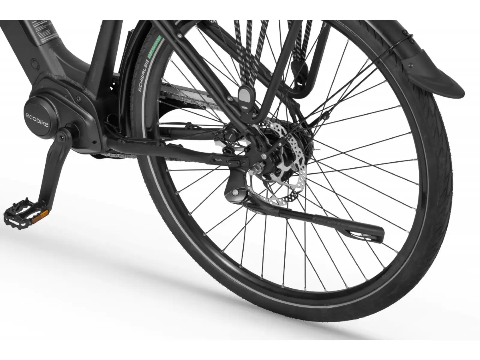 Ecobike LX city e-bike 672 Wh Black