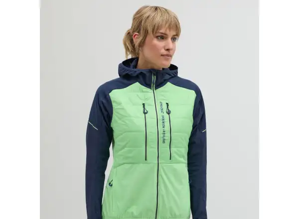 Silvini Asprino women's ski mountaineering jacket Green/Navy