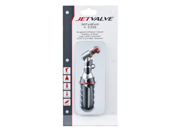 Weldtite Jetvalve CO2 pump with cartridge 16 g