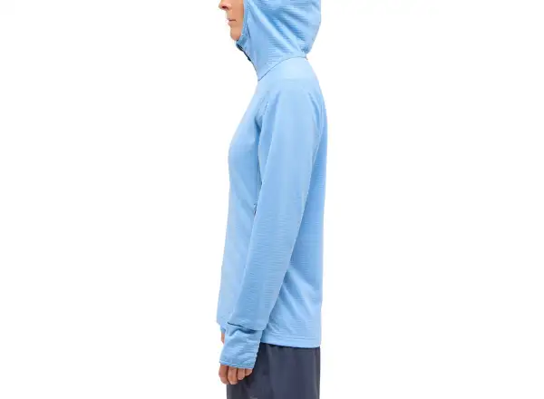 Haglöfs L.I.M Mid Multi Hood women's hoodie light blue