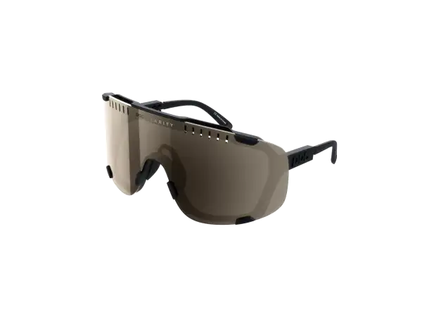 POC Devour glasses Uranium Black/Clarity Trail/Partly Sunny Silver