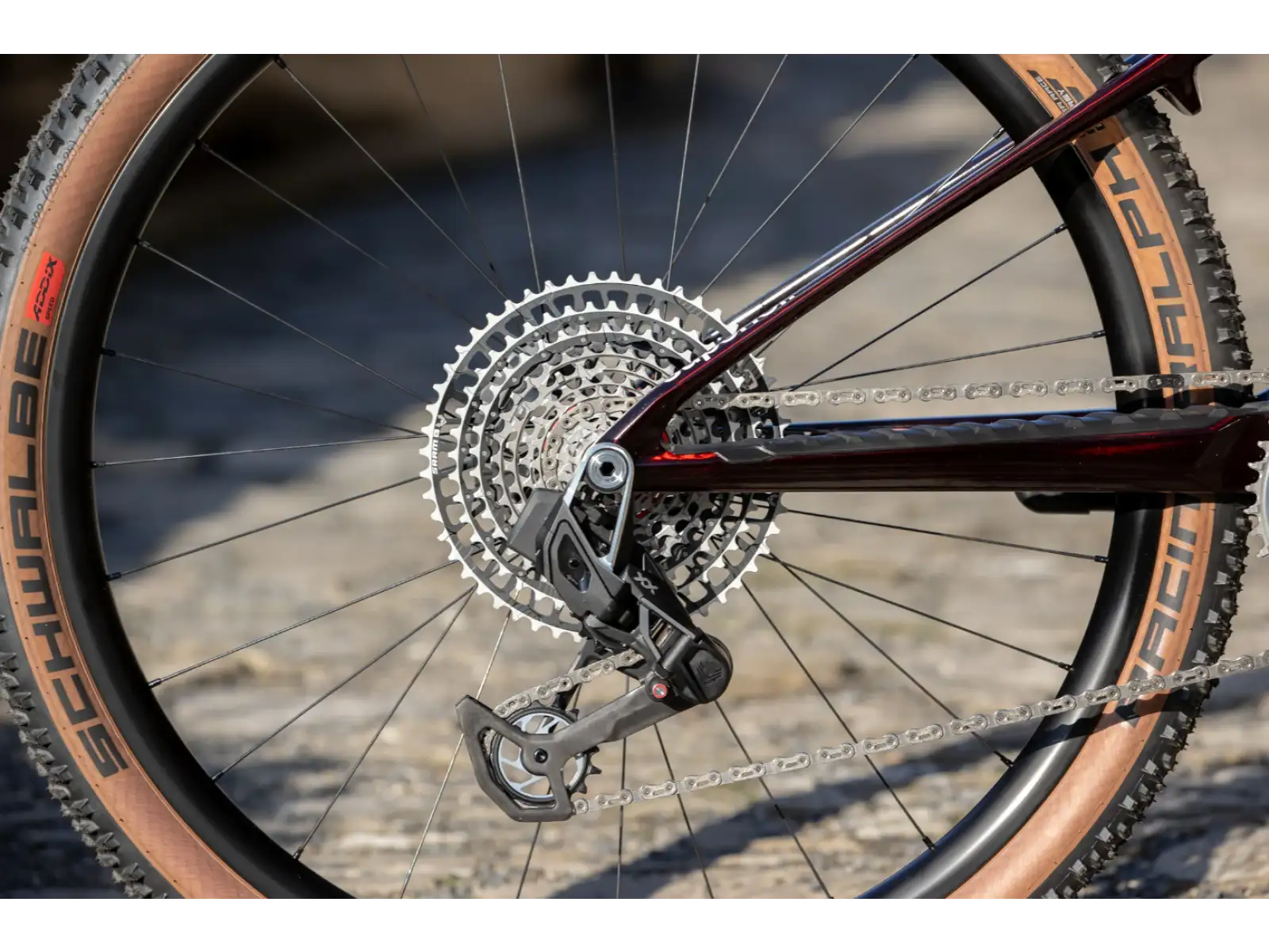 Superior XF 9.9 Team mountain bike Gloss Red Carbon / Black