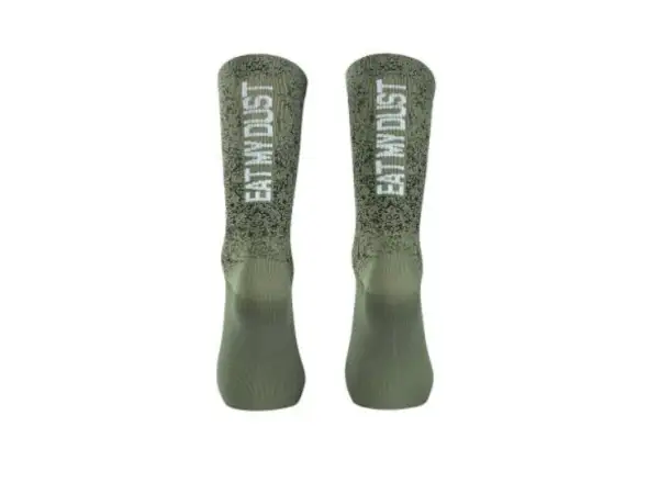 Northwave Eat My Dust cycling socks Forest Green