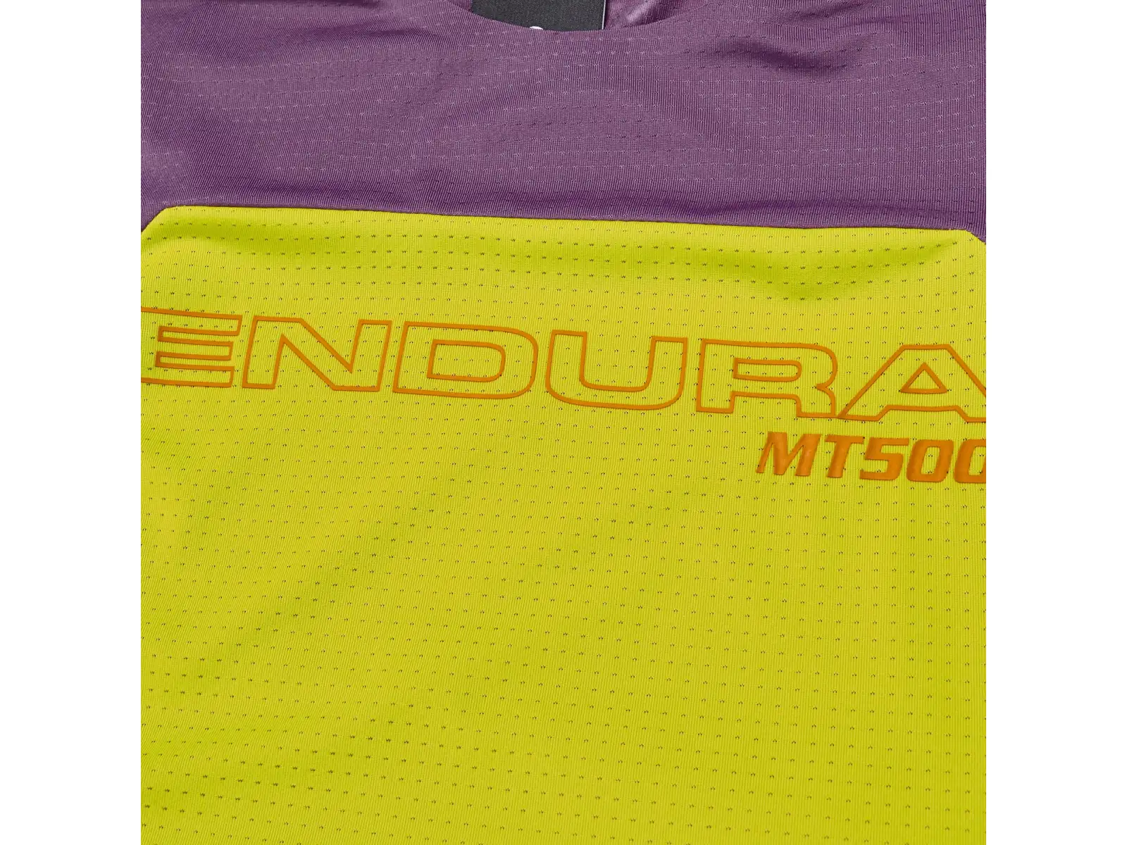 Endura MT500 Junior kids jersey long sleeve Citrus