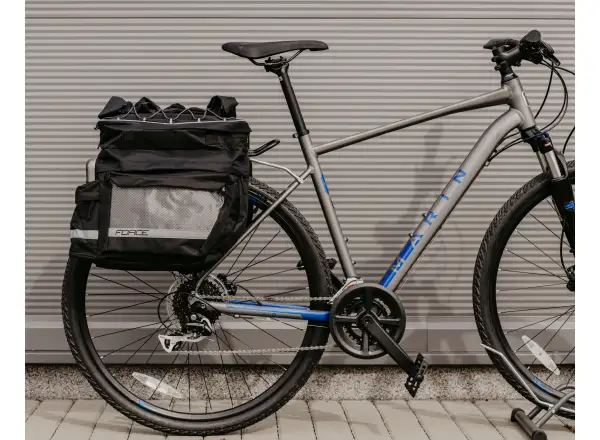 Force Target triple pannier bag for rack 35 l black
