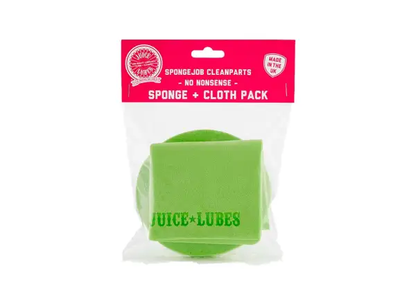 Juice Lubes SpongeJob cleaning sponge and cloth