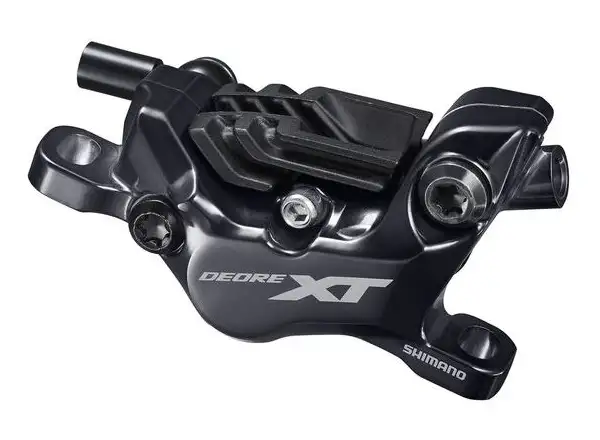 Shimano Deore XT BR-M8120 Brake Calliper + N04C Brake Pads with Cooler